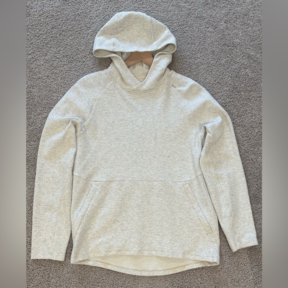 Heathered Ivory Lululemon At Ease Hoodie